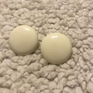 White Earrings